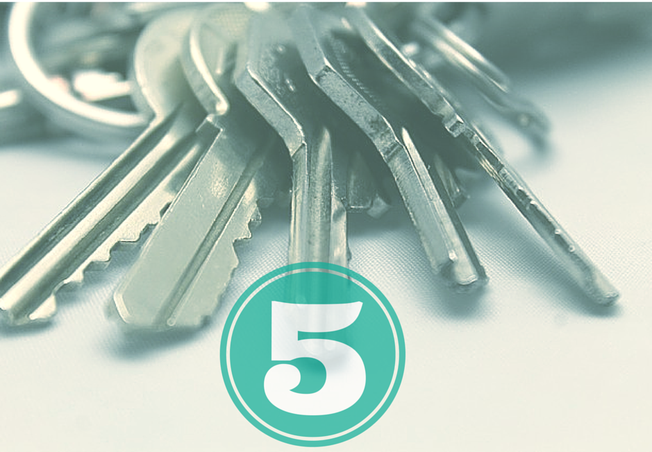 5 sleutels